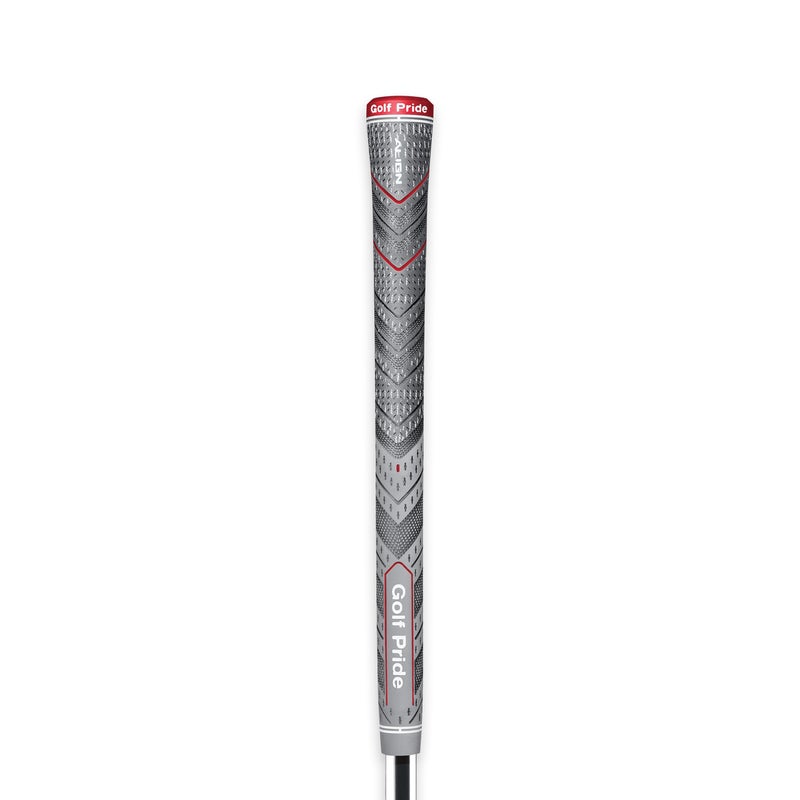 Golf Pride MCC Plus4 ALIGN Golf Club Grip - All-Weather Hybrid Grip with Raised Ridge Technology & Larger Lower Hand - Brushed Cotton Cord & Pebbled Texture - Midsize - 1 Pack - Image 1